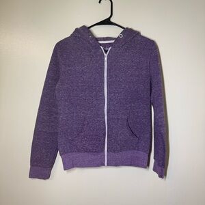 Curfew Lavender Zip-Up Hoodie